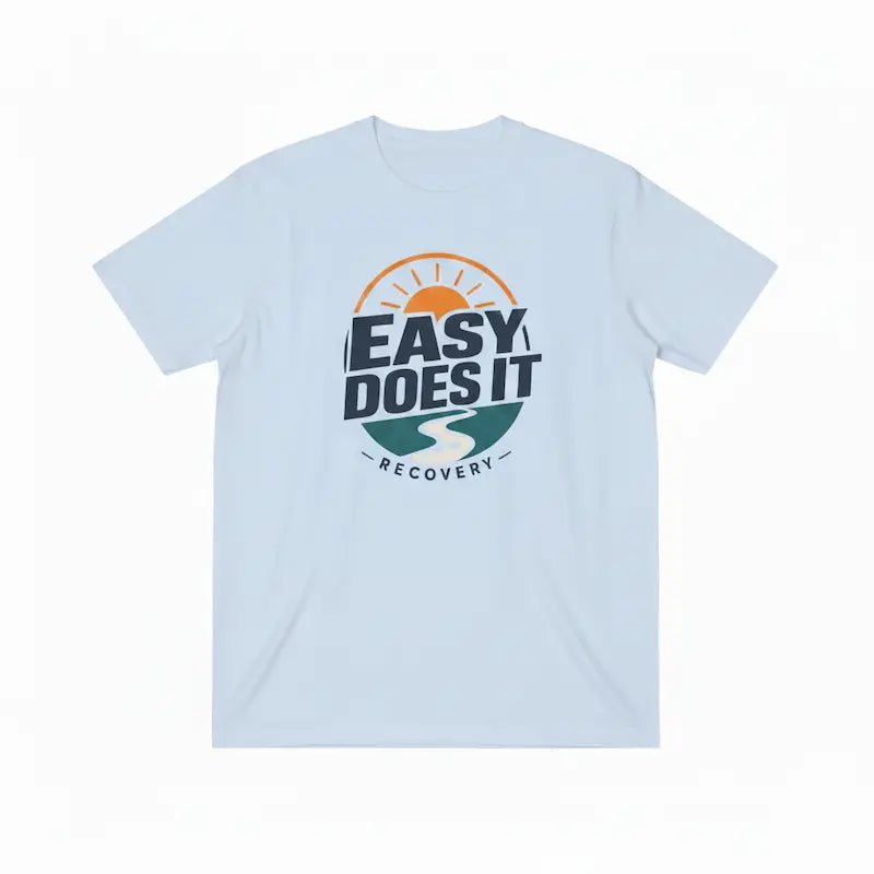 Easy Does It Recovery t-shirt mockup