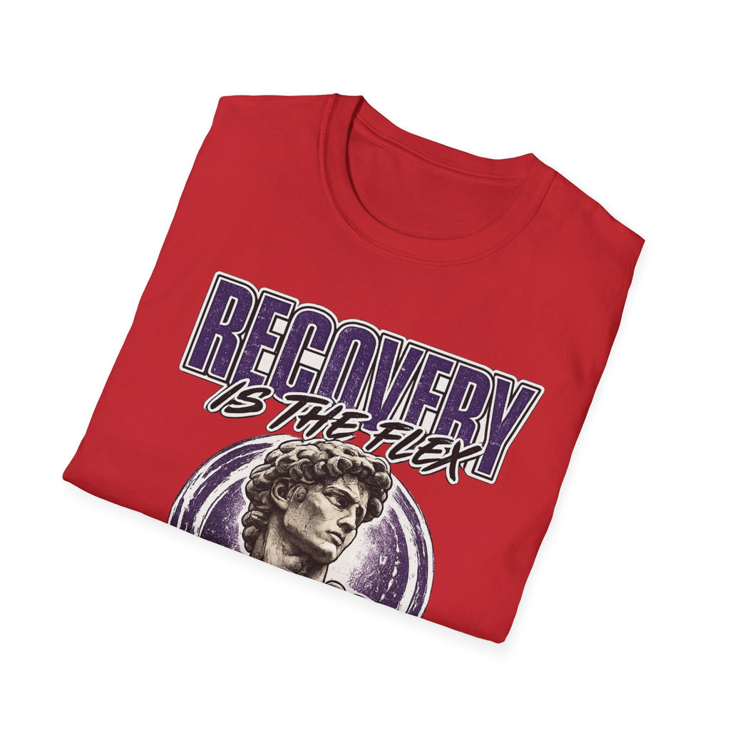Recovery Is The Flex Chain Breaker Tee – Motivational Recovery Streetwear Shirt
