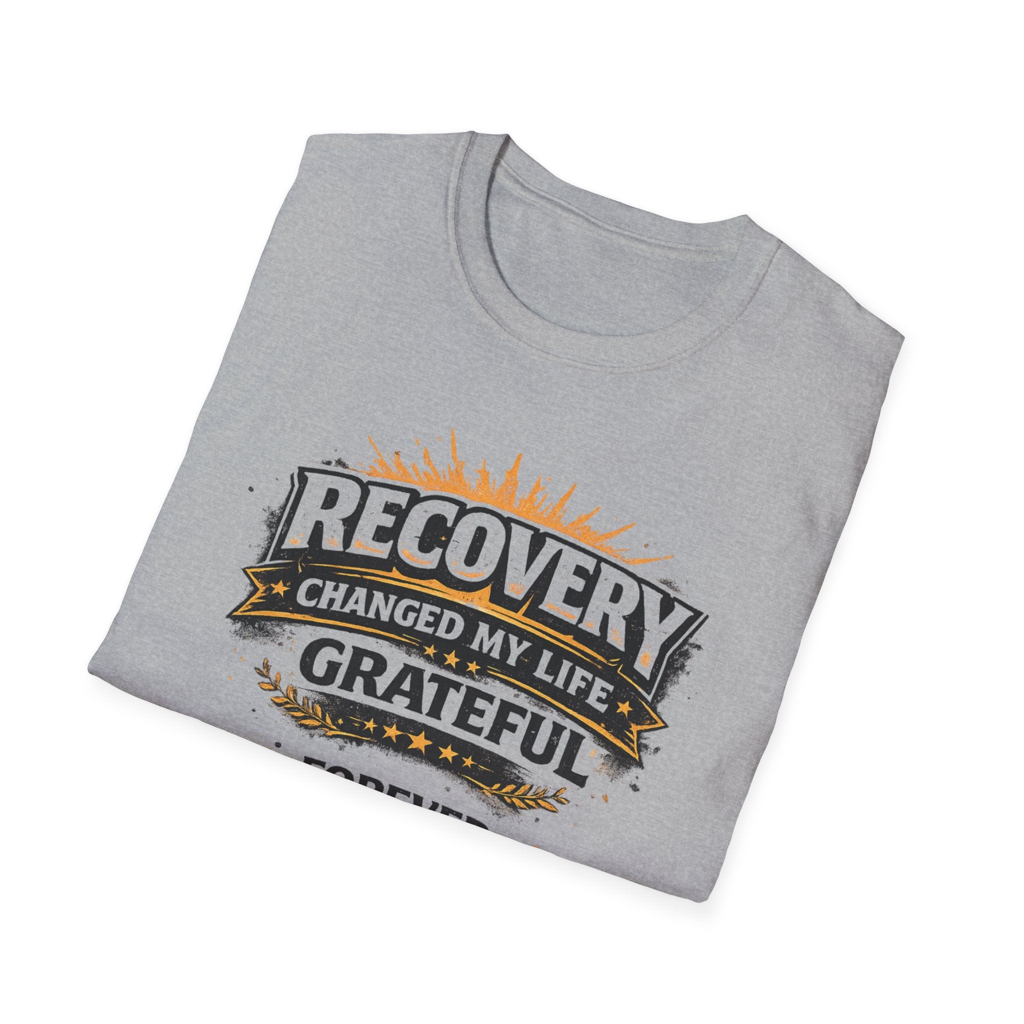 Recovery Changed My Life Tee – Grateful Forever Recovery Shirt