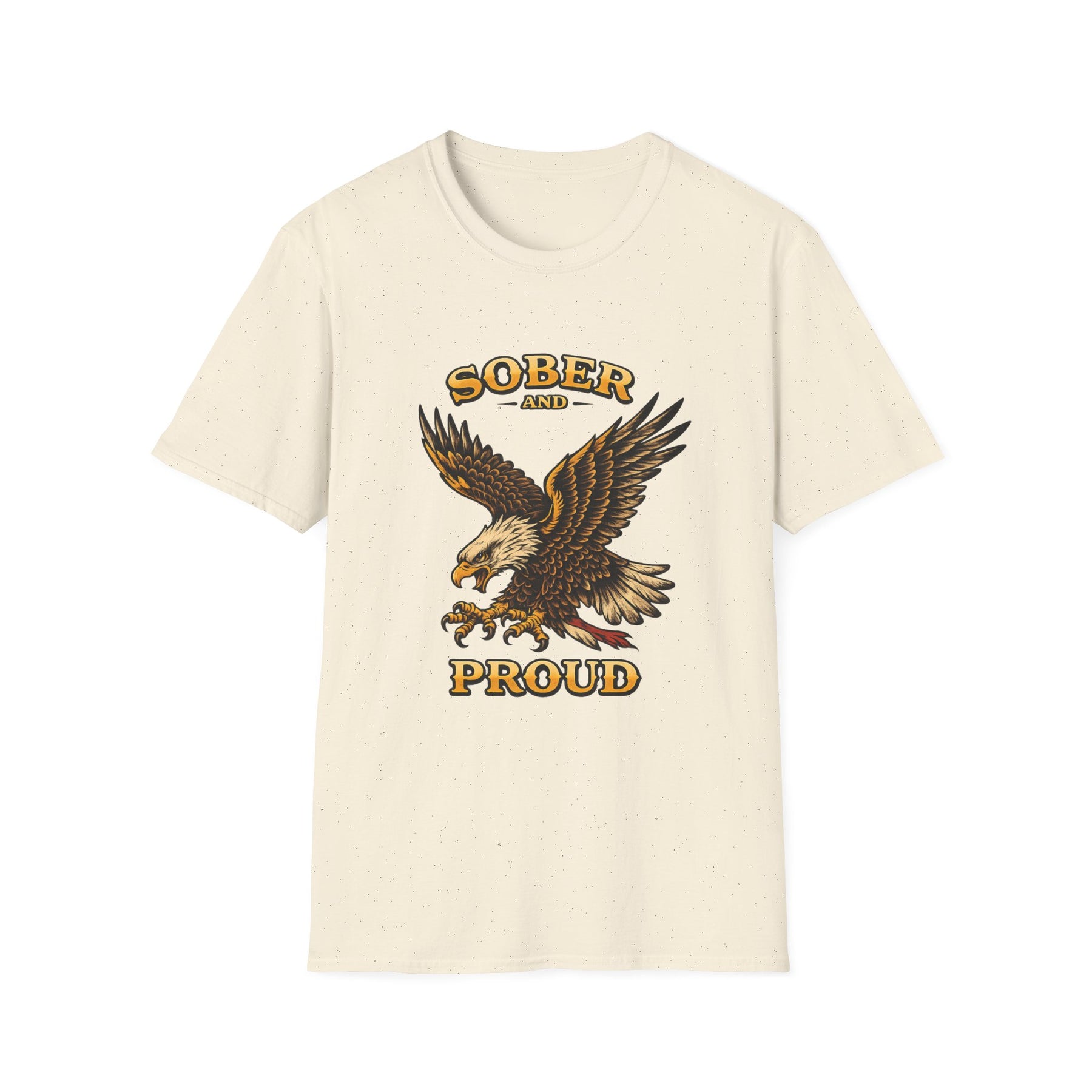 Sober and Proud Eagle Tee