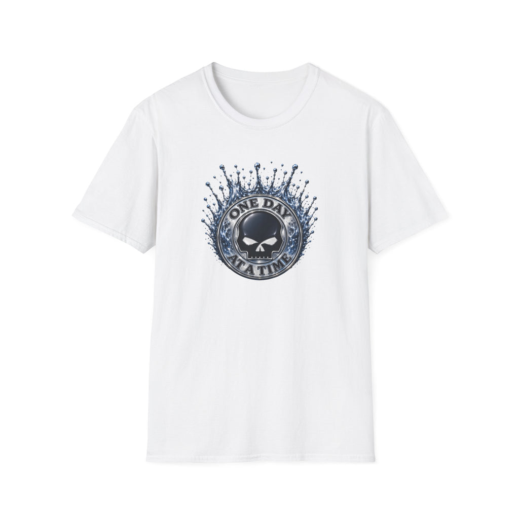 💧 One Day at a Time Liquid Steel Recovery Tee 💧