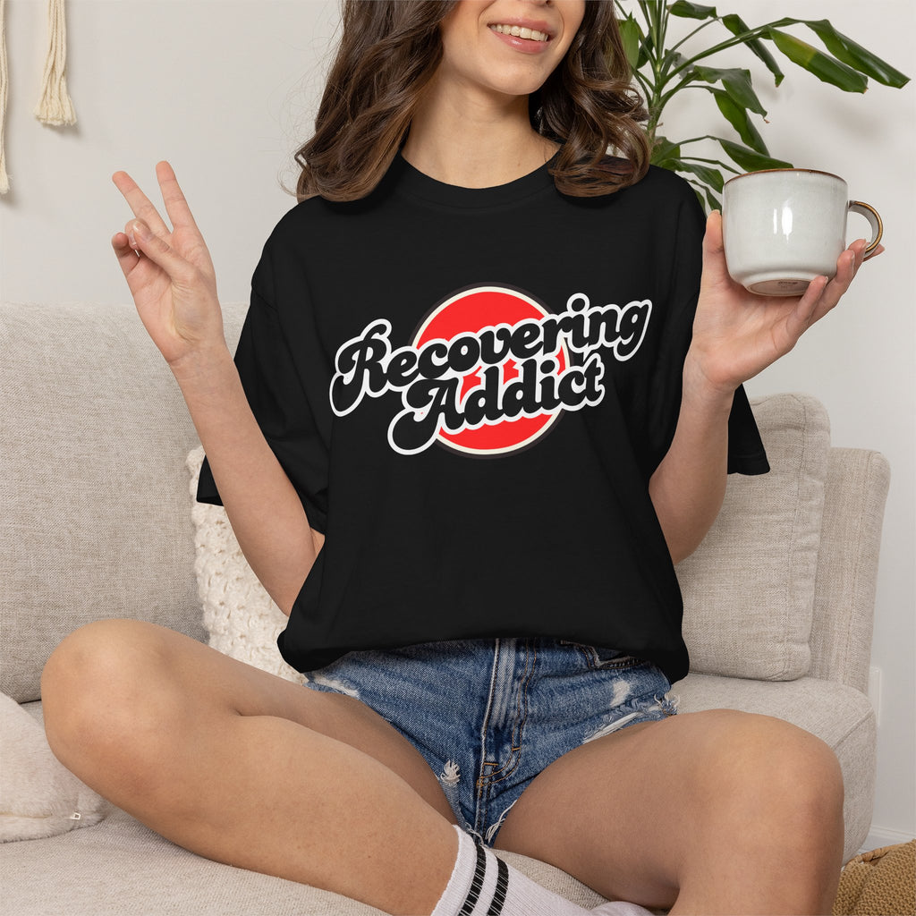 “Recovering Addict – Old School Tee (DPR)”