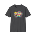 Sober Life Tee – Colorful Trendy Recovery Shirt