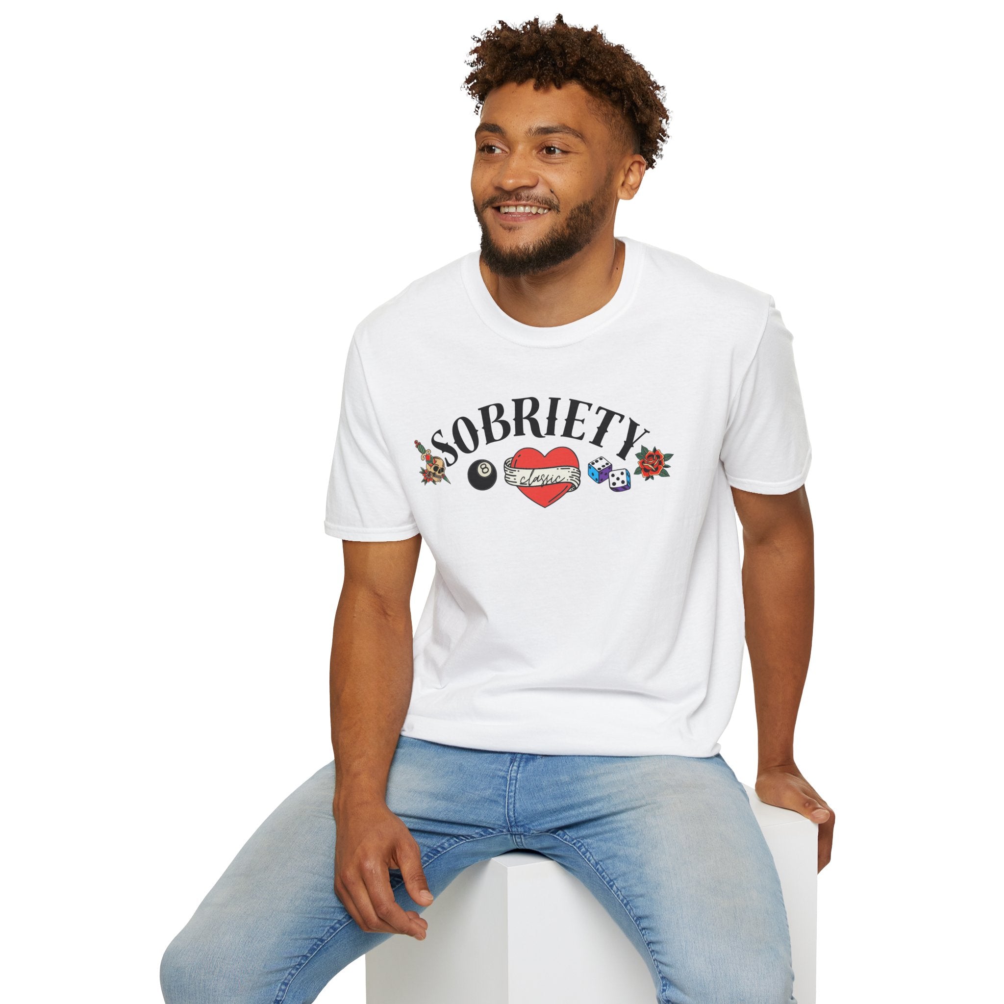 Sobriety Classic™ – Vintage Recovery Luck Tee