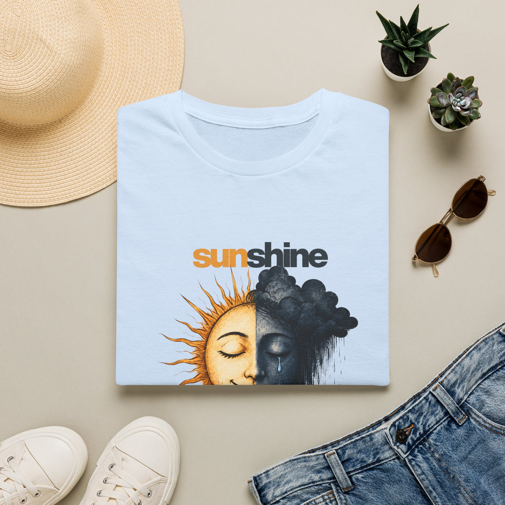 Sunshine and Rain Recovery T-Shirt | Sobriety Inspirational Tee