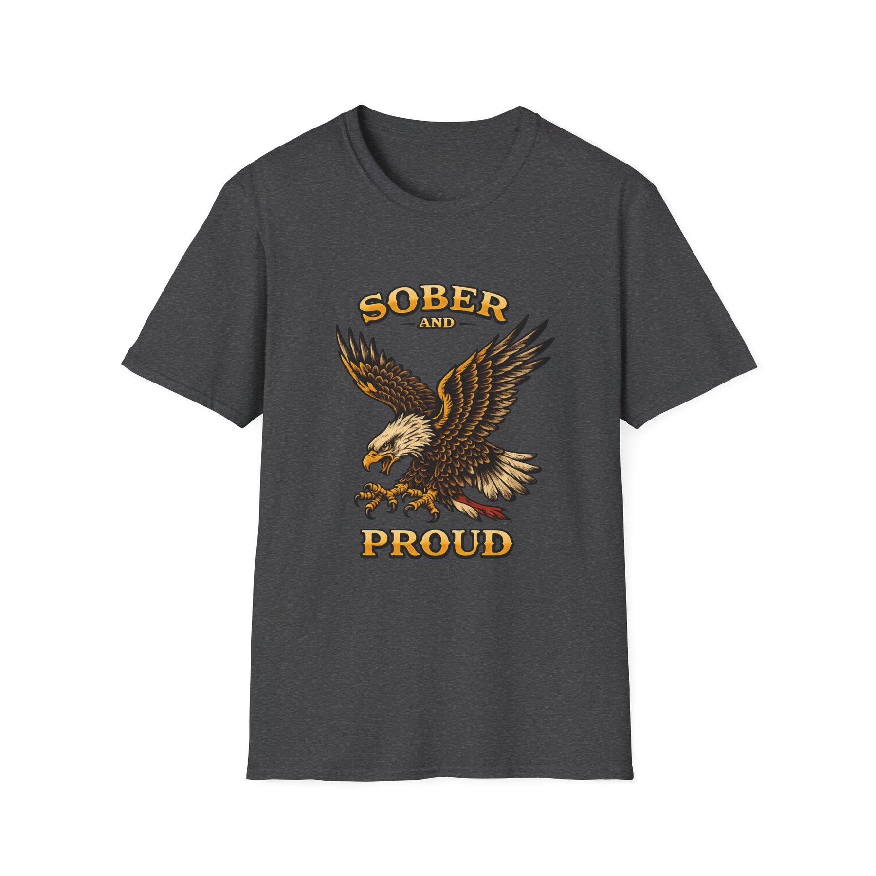Sober and Proud Eagle Tee