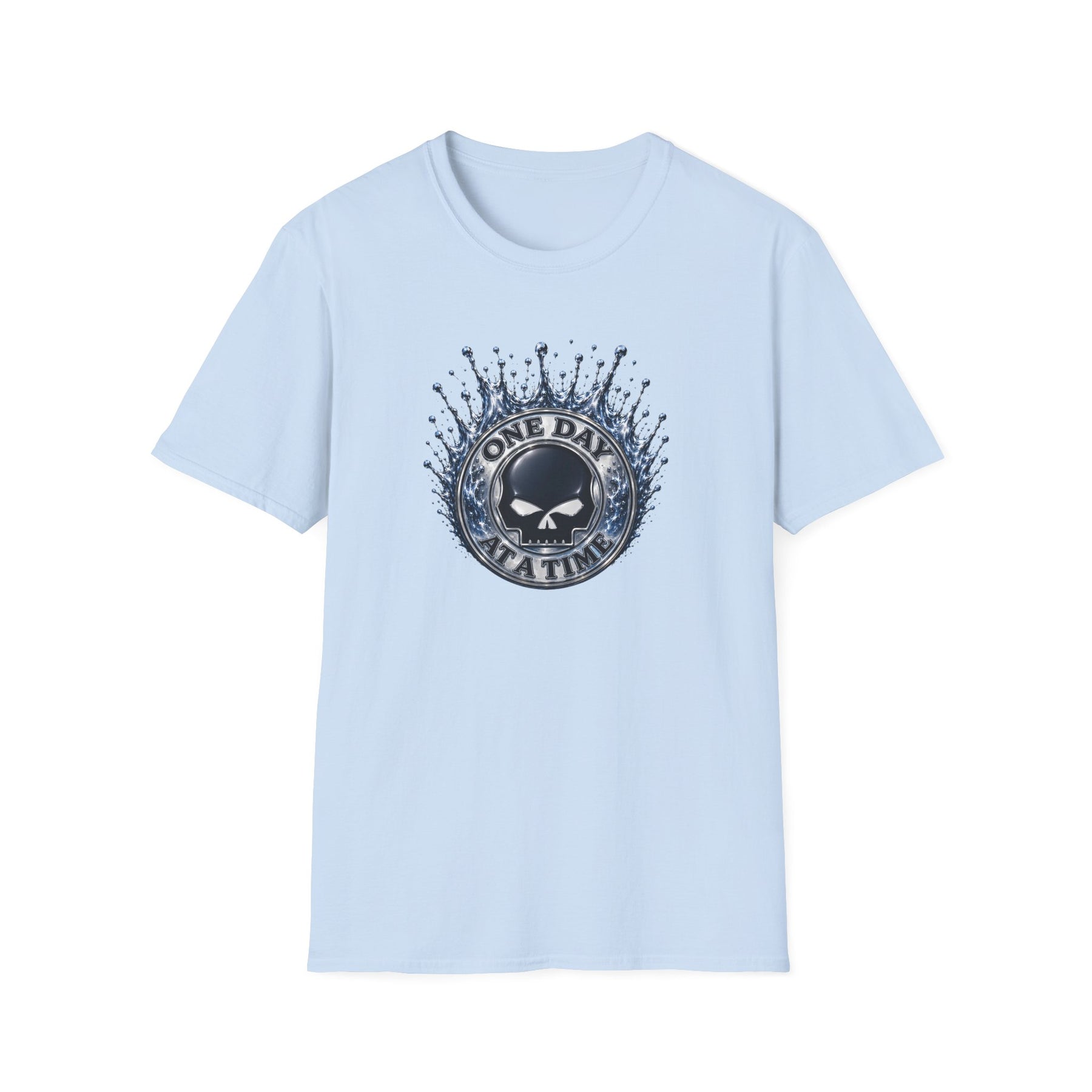 💧 One Day at a Time Liquid Steel Recovery Tee 💧 – DPR Recovery Tee