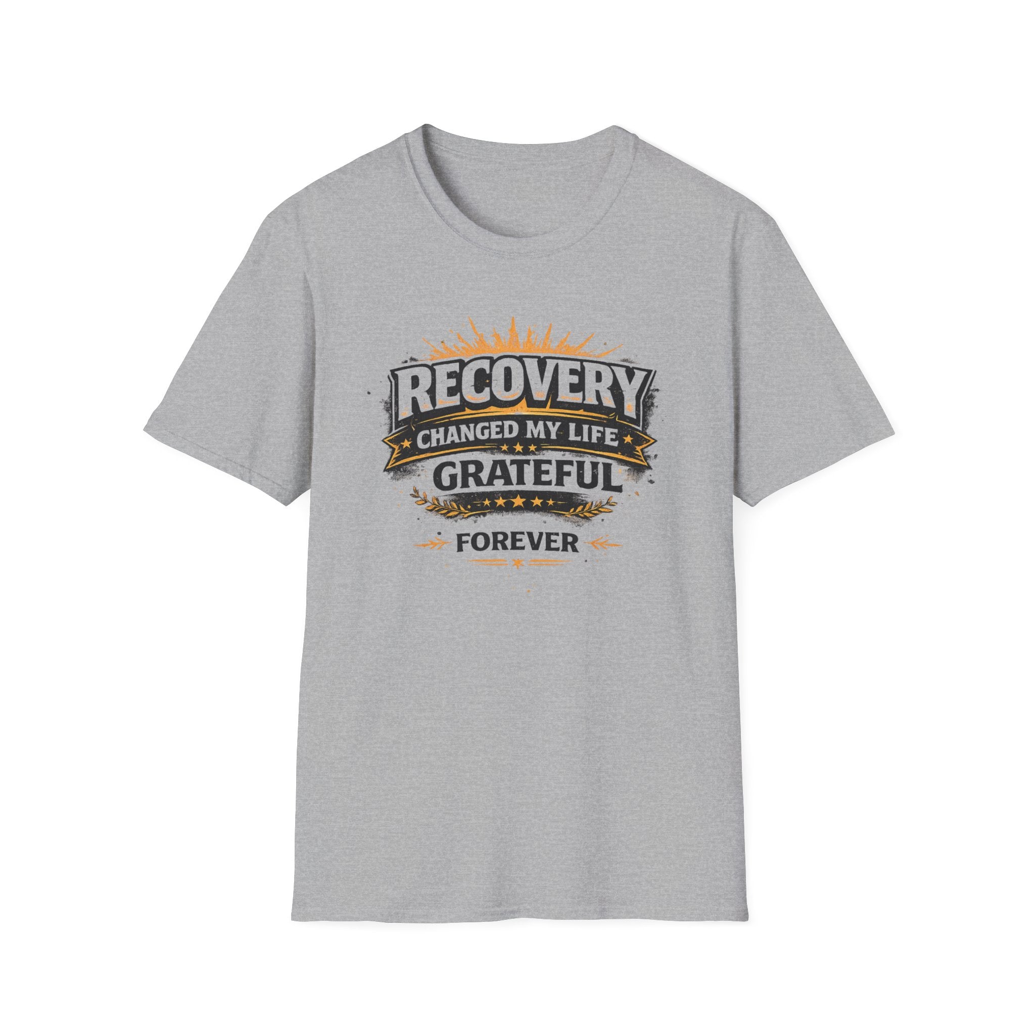 Recovery Changed My Life Tee – Grateful Forever Recovery Shirt