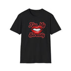 Kiss My Serenity Recovery T-Shirt | Funny Sobriety & Addiction Recovery Graphic Tee