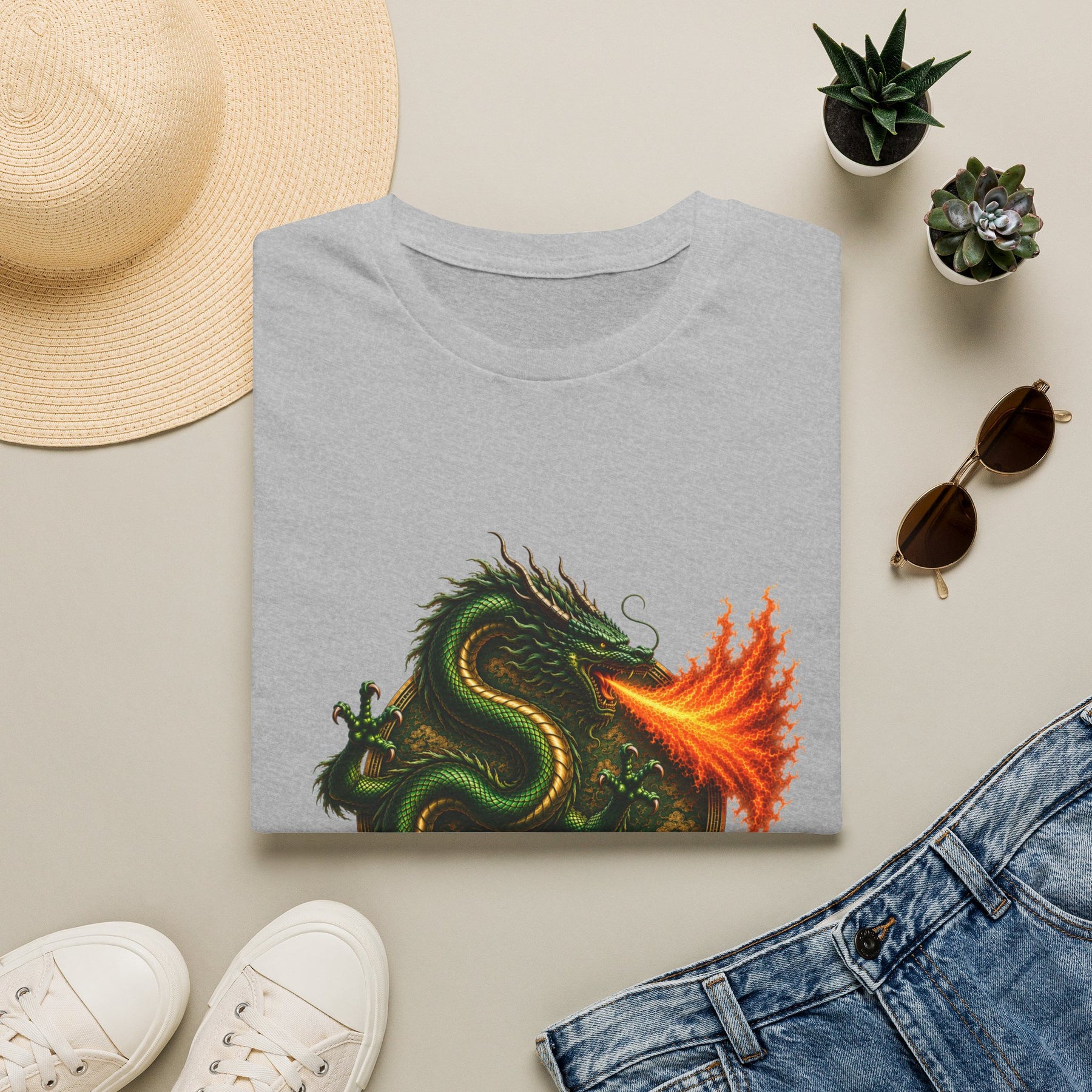 On Fire for My Recovery Dragon Tee