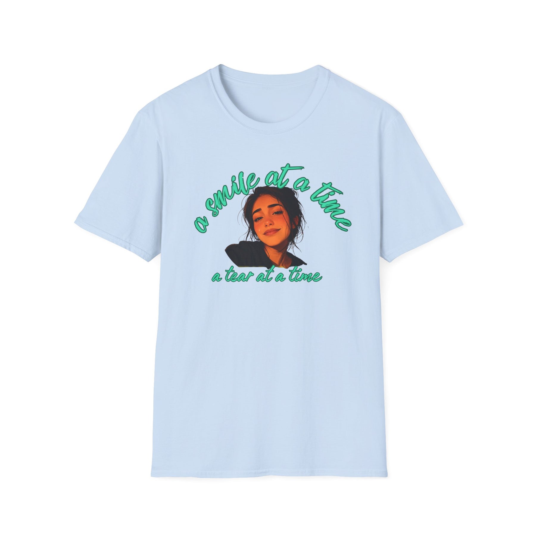 One Smile at a Time, One Tear at a Time – Recovery & Sobriety Shirt – DPR Recovery Tee