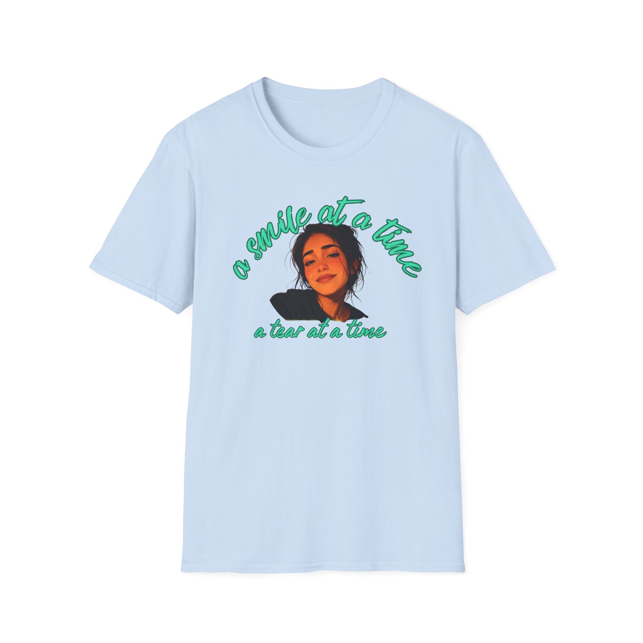 One Smile at a Time, One Tear at a Time – Recovery & Sobriety Shirt
