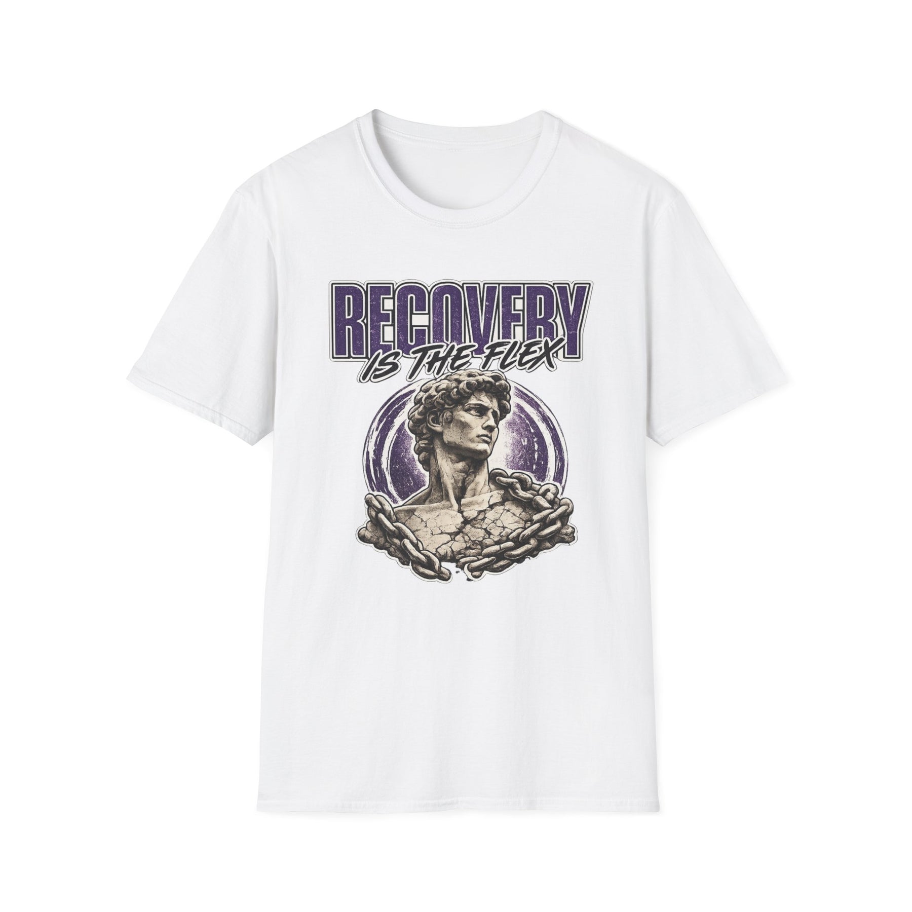 Recovery Is The Flex Chain Breaker Tee – Motivational Recovery Streetwear Shirt – DPR Recovery Tee