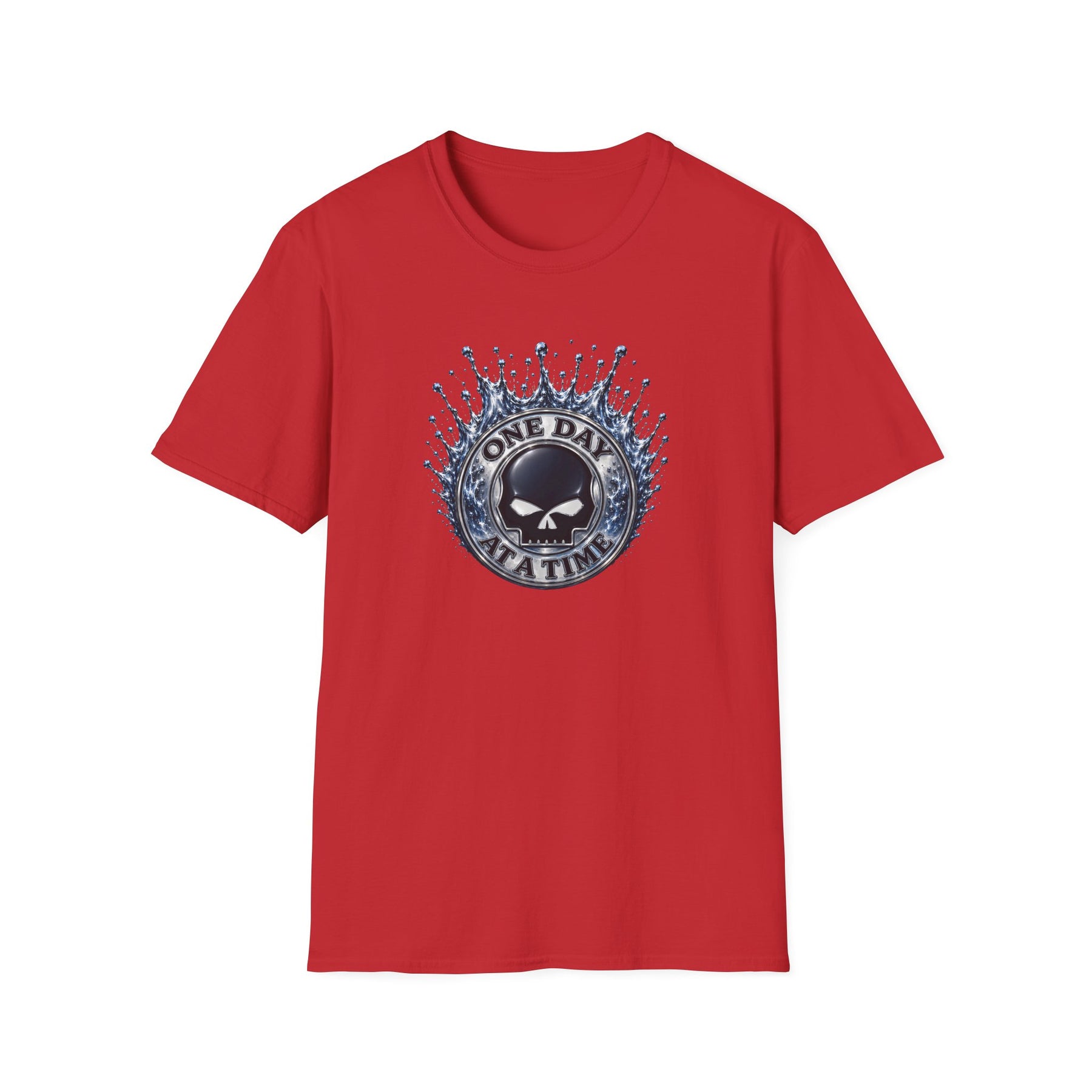 💧 One Day at a Time Liquid Steel Recovery Tee 💧 – DPR Recovery Tee