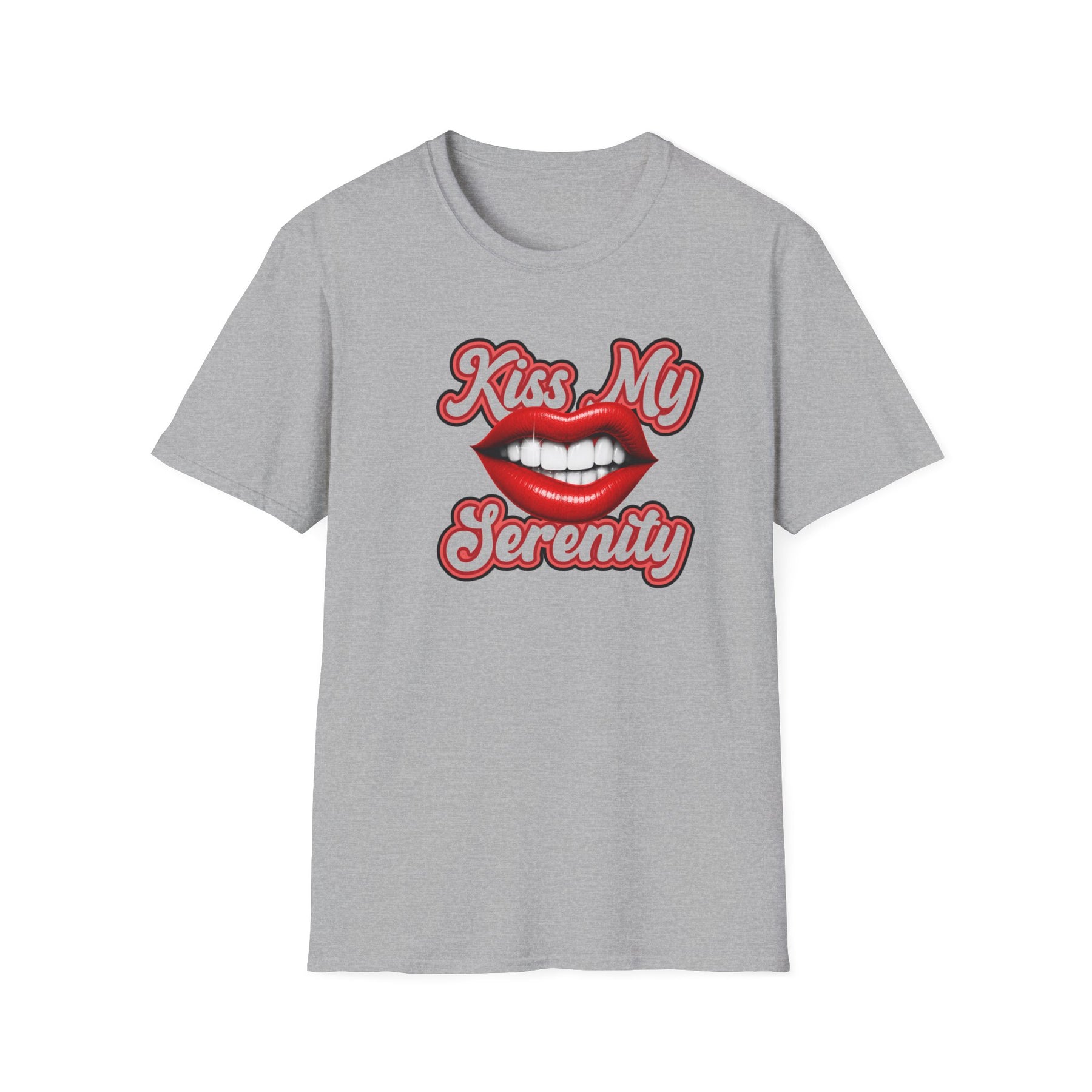 Kiss My Serenity Recovery T-Shirt | Funny Sobriety & Addiction Recovery Graphic Tee – DPR Recovery Tee