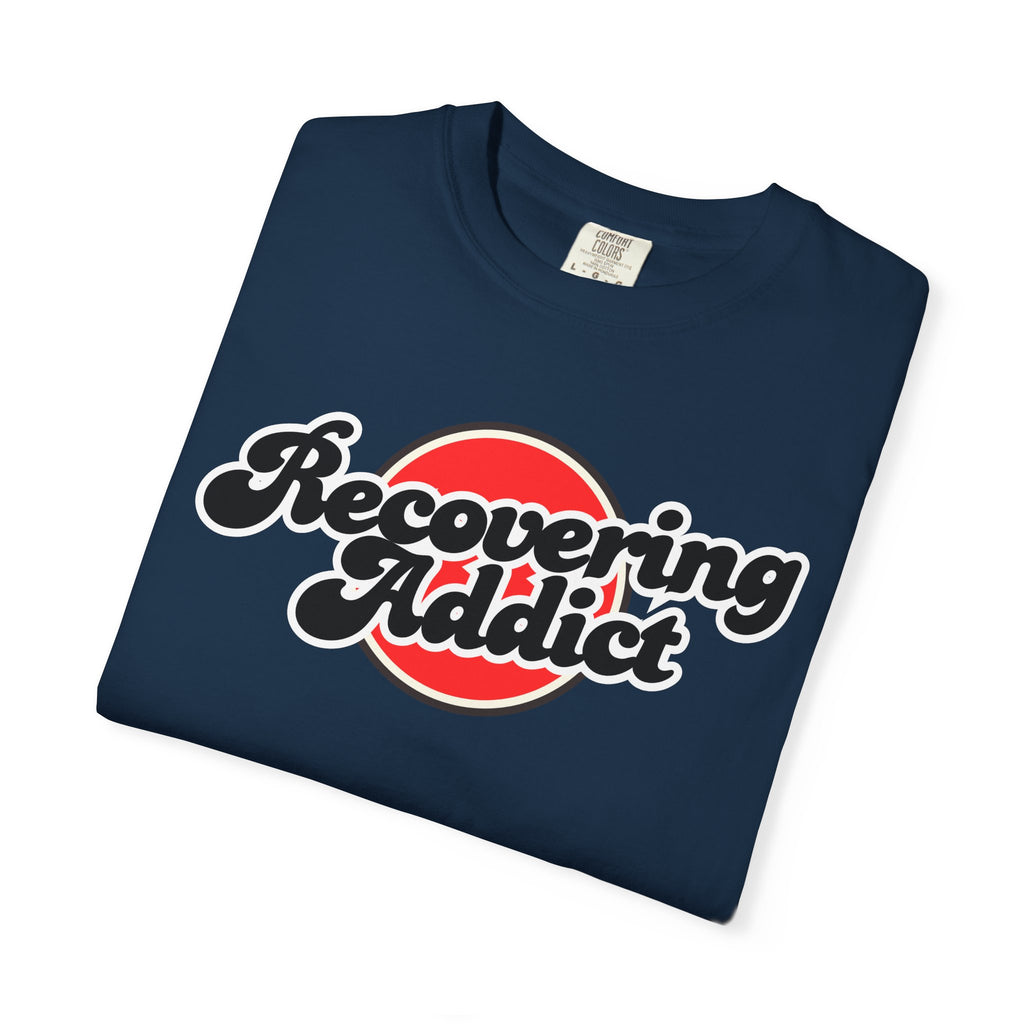 “Recovering Addict – Old School Tee (DPR)” – DPR Recovery Tee