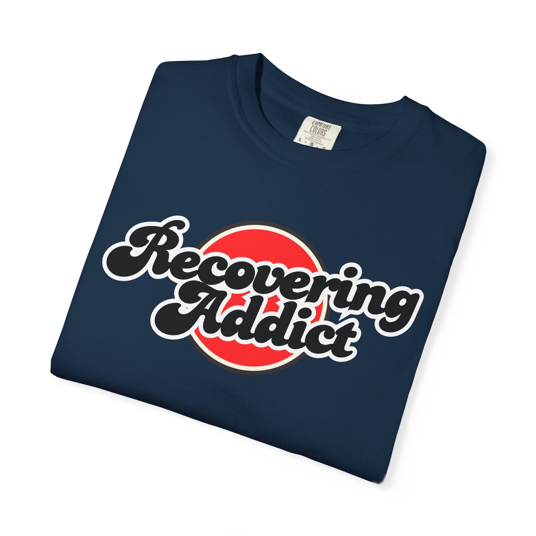 “Recovering Addict – Old School Tee (DPR)” – DPR Recovery Tee