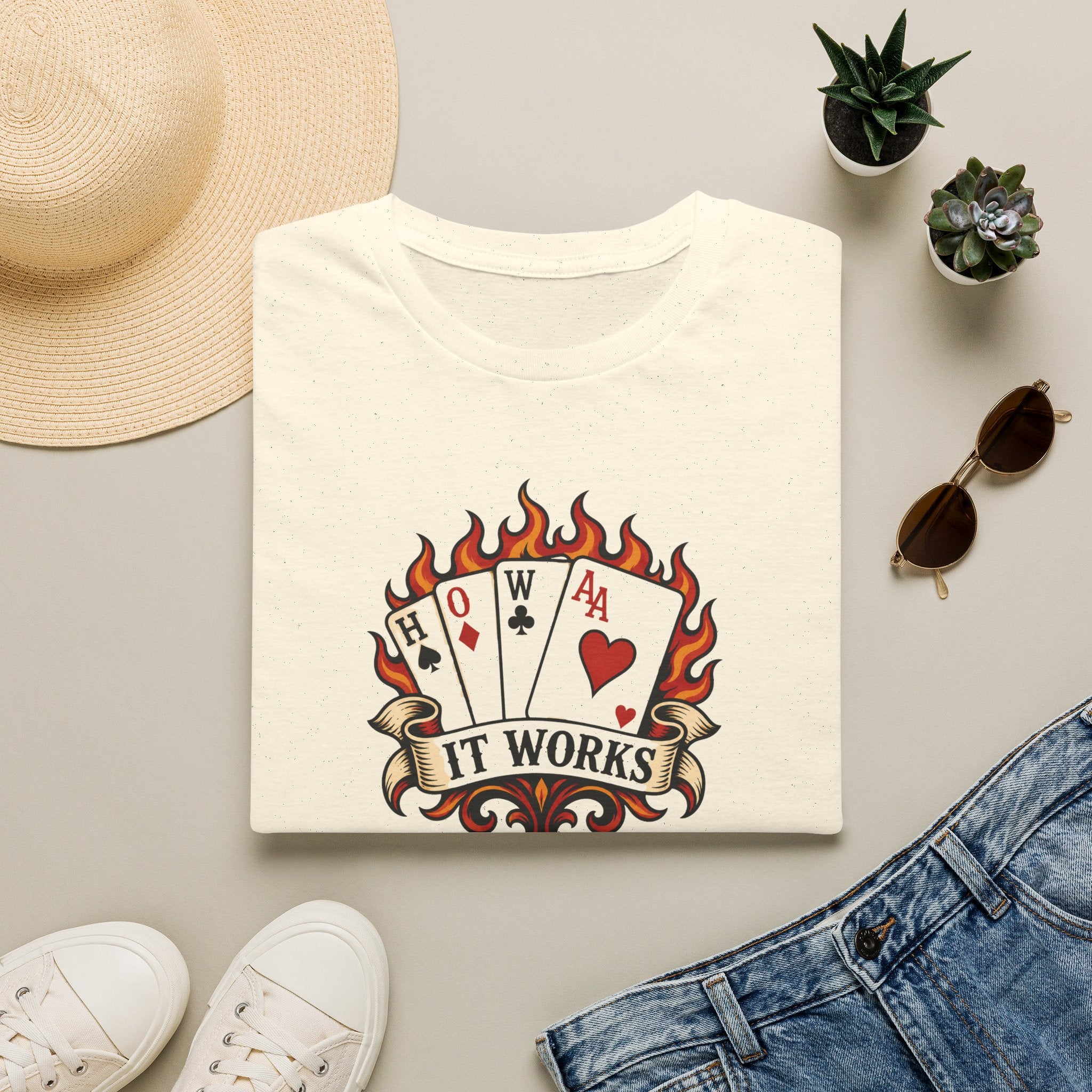 How It Works – Burning Desire Recovery Tee