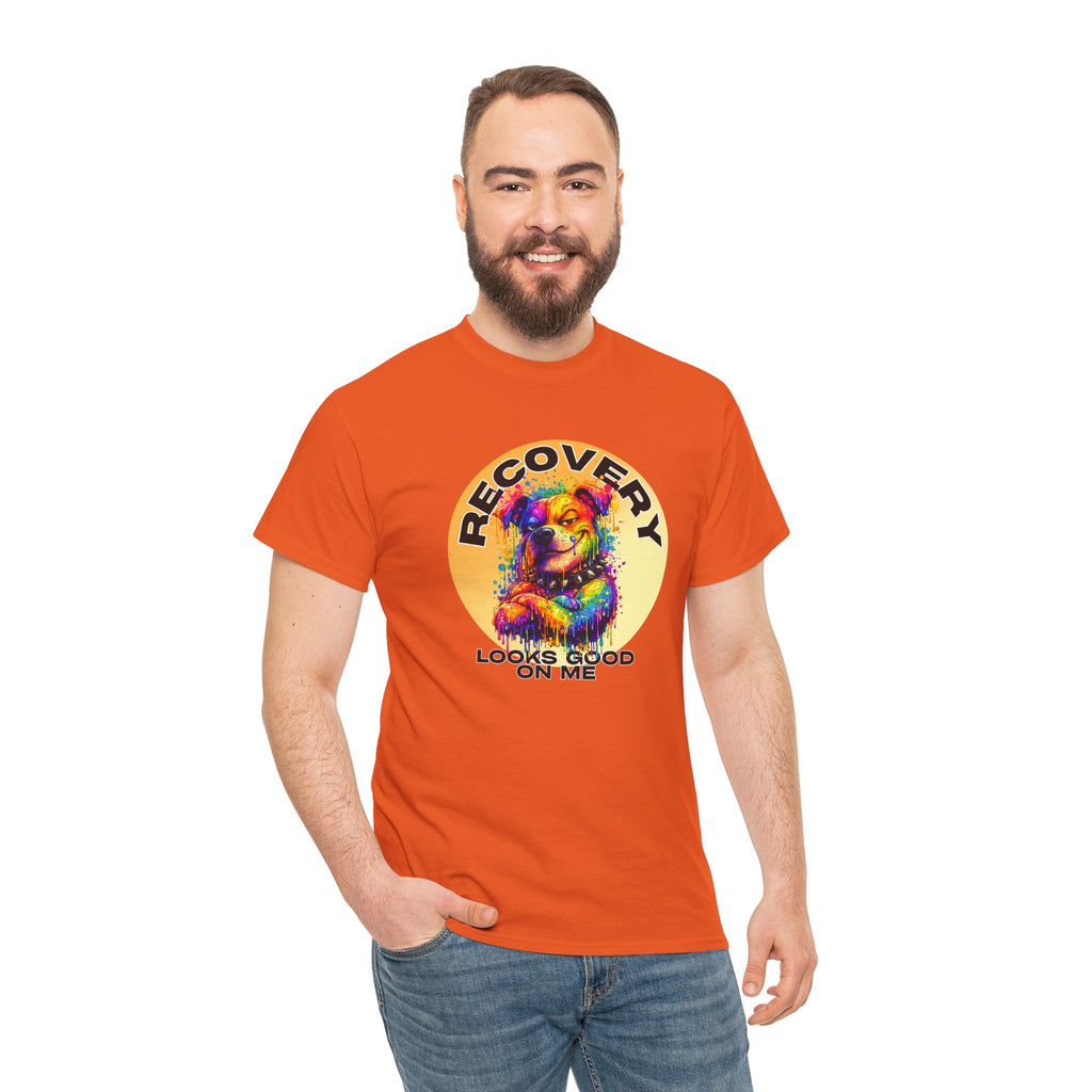 Reconvery Looks Good on Me - Color Splash Bulldog Recovery Tee