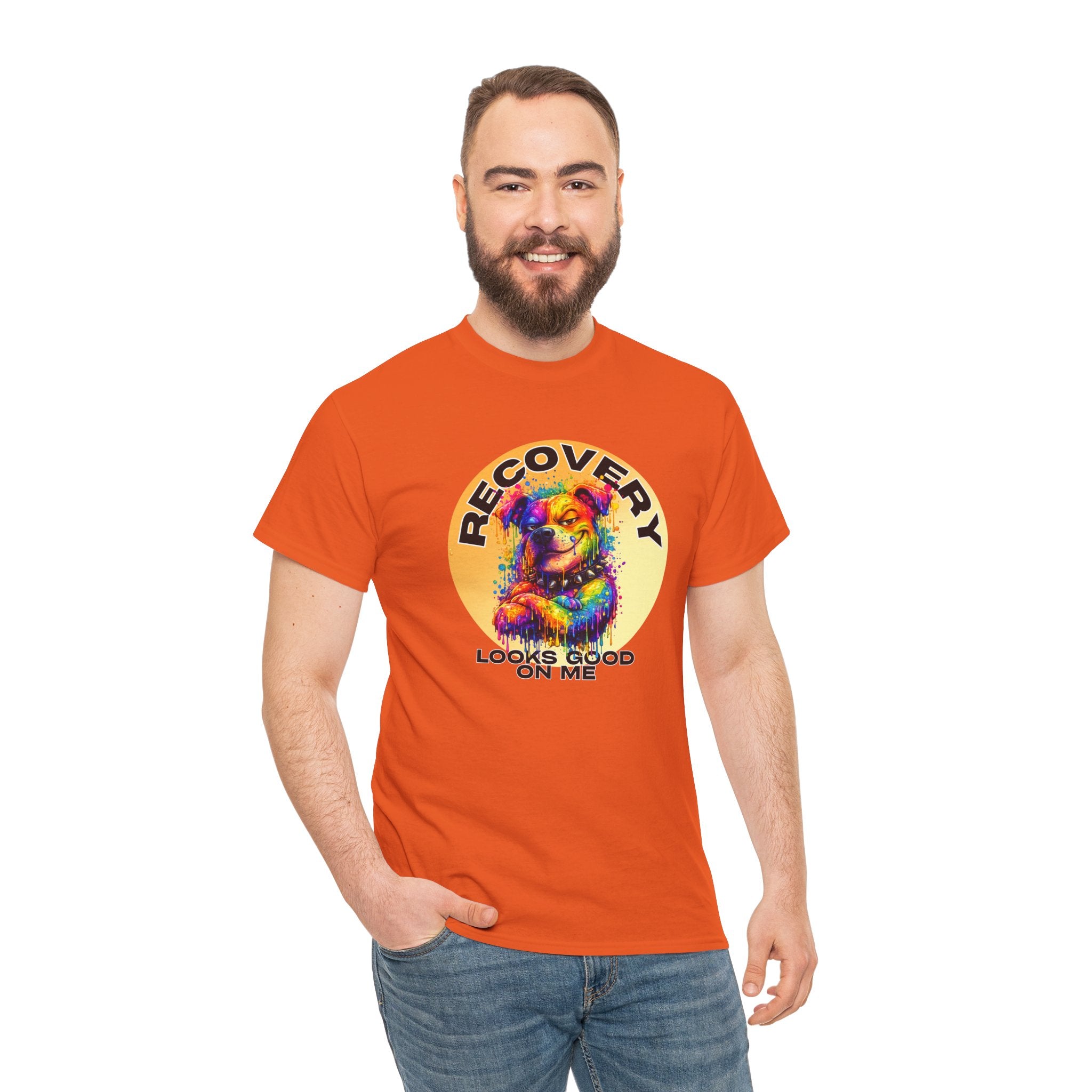 Reconvery Looks Good on Me - Color Splash Bulldog Recovery Tee