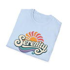 Serenity Retro Recovery Tee – Vintage Sober Lifestyle Shirt