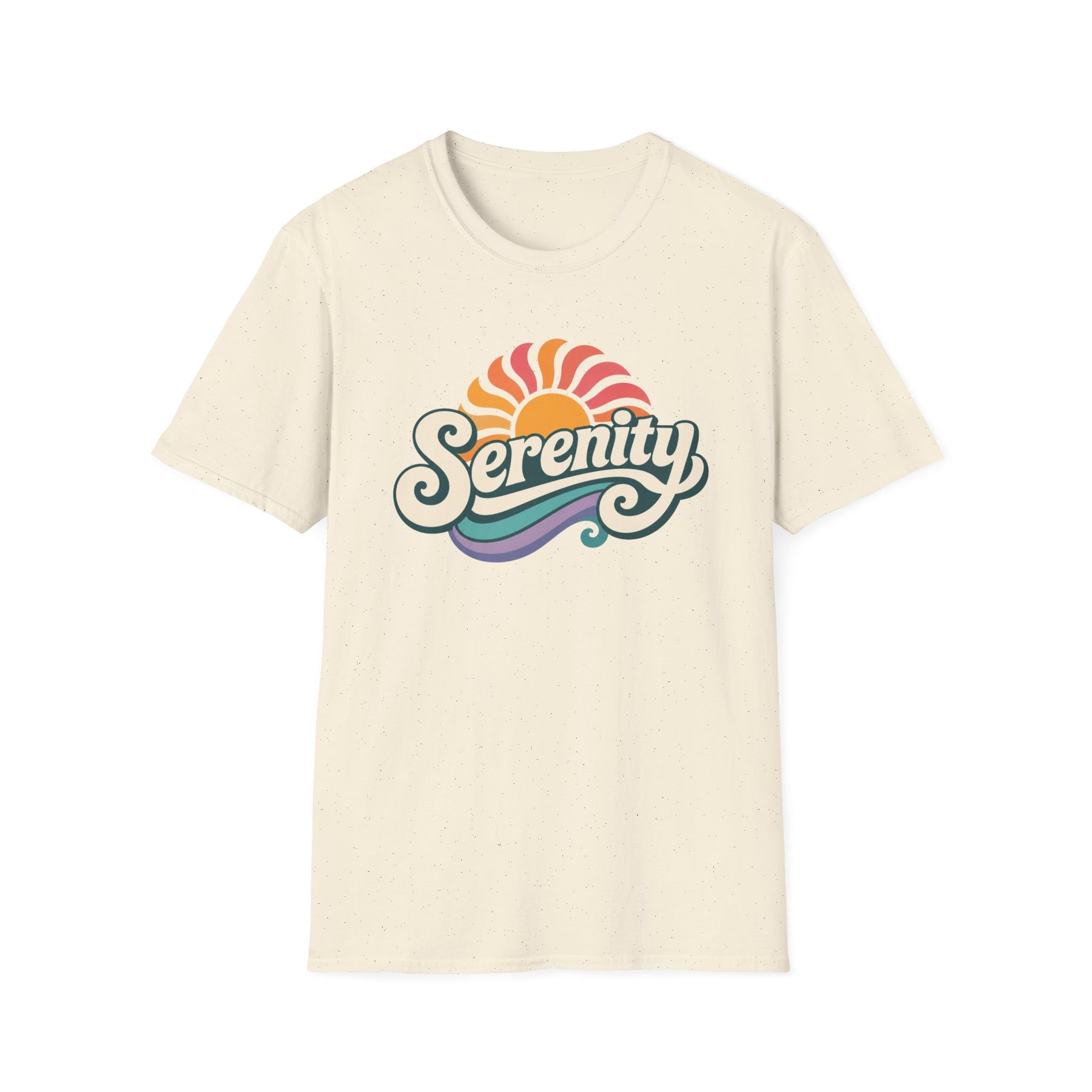 Serenity Retro Recovery Tee – Vintage Sober Lifestyle Shirt – DPR Recovery Tee
