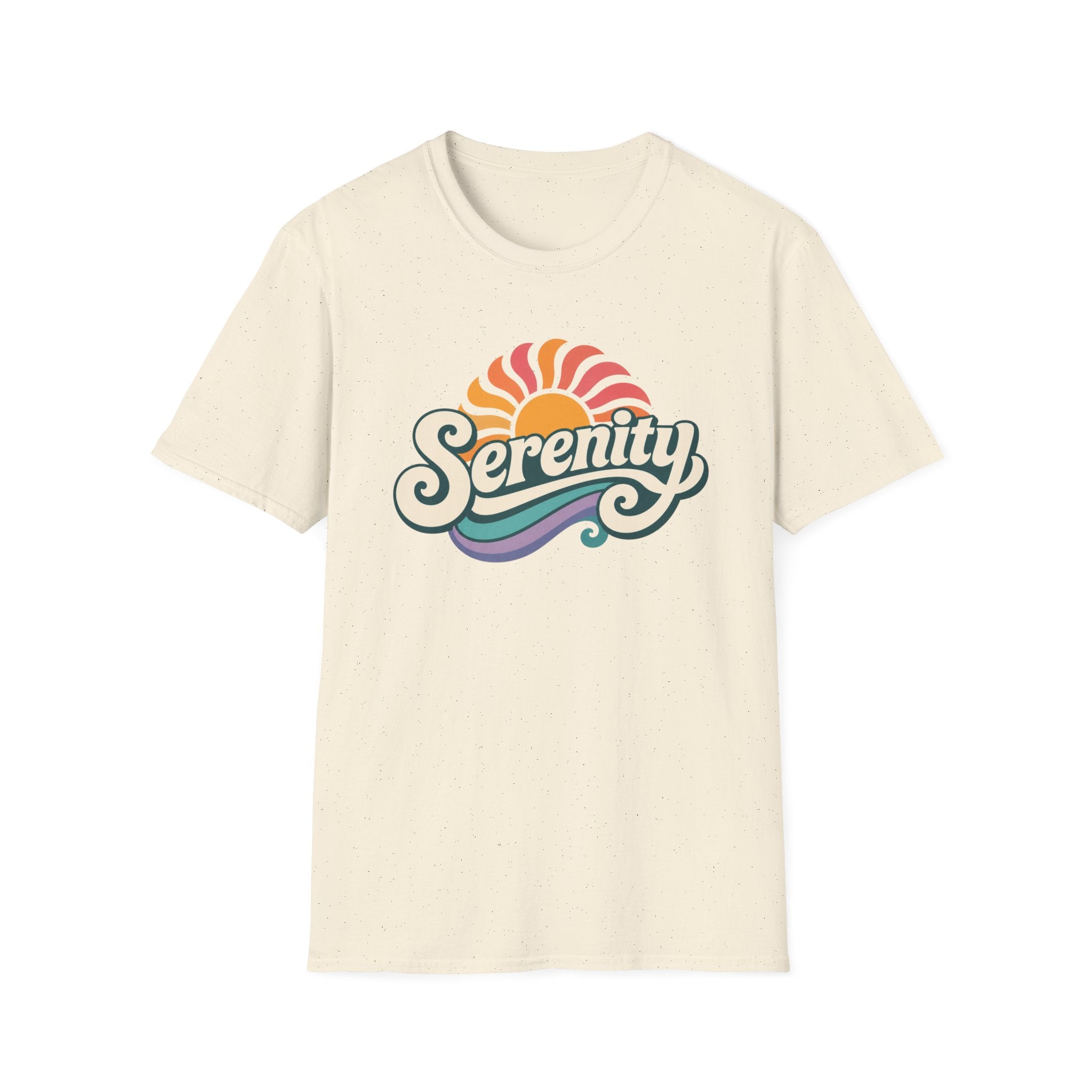 Serenity Retro Recovery Tee – Vintage Sober Lifestyle Shirt