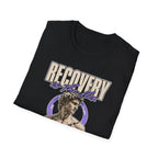 Recovery Is The Flex Tee – Trendy Sober Streetwear Shirt