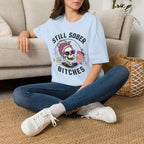 Choose Peace Still Sober Bitches Skeleton Recovery T-Shirt