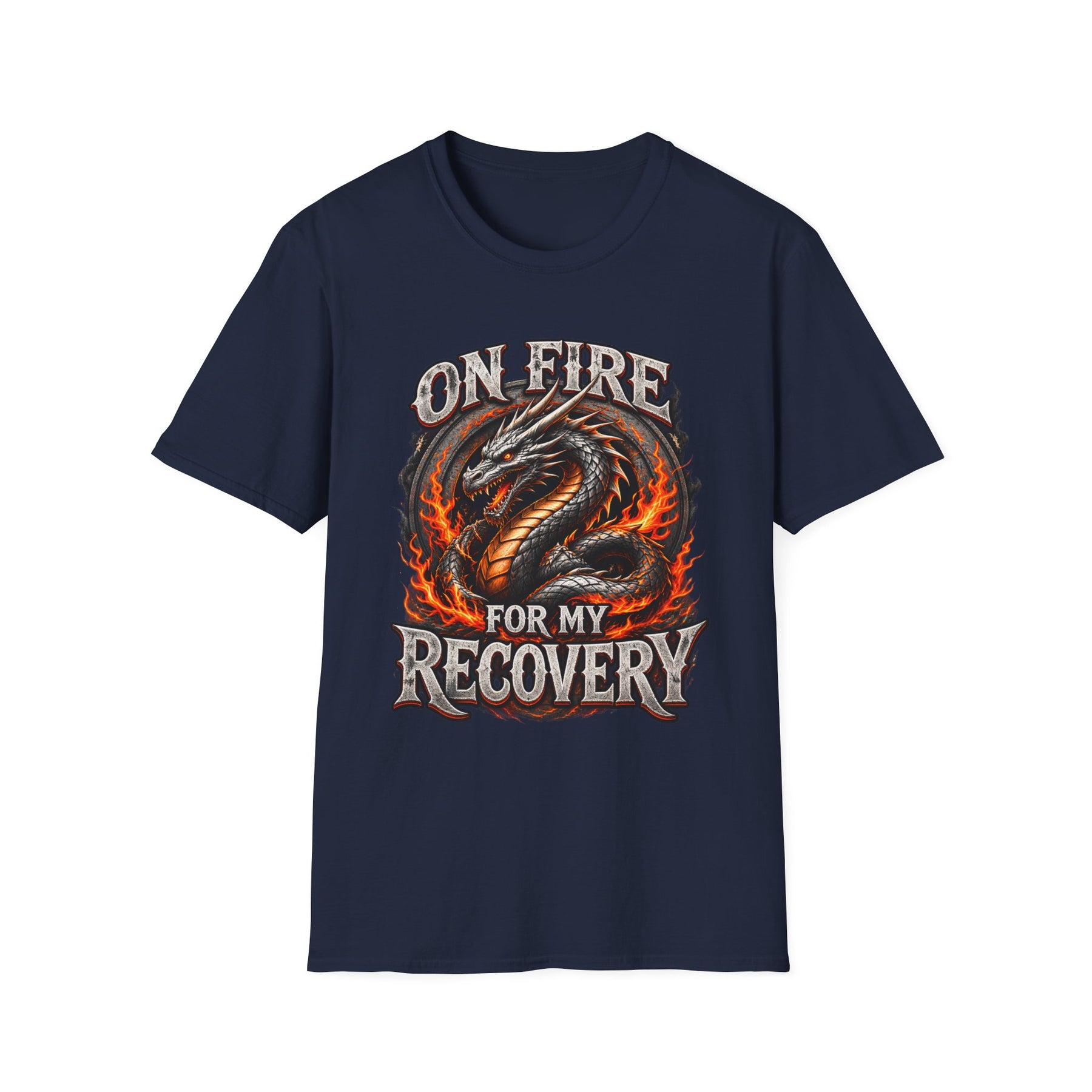 Recovery Forged in Fire Dragon T-Shirt