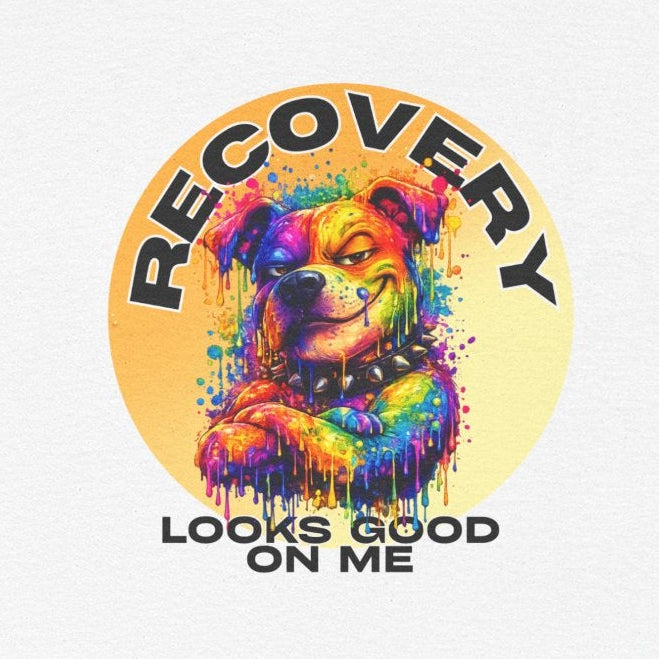 Reconvery Looks Good on Me - Color Splash Bulldog Recovery Tee