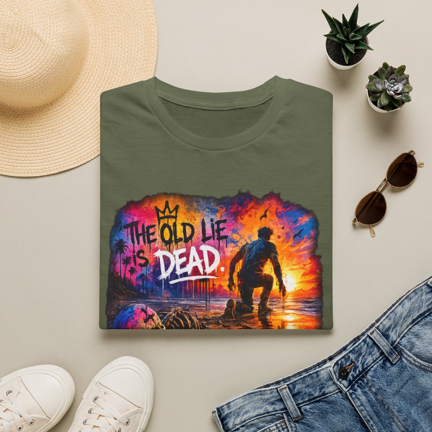 The Old Lie Is Dead – Rebirth Recovery Tee – DPR Recovery Tee