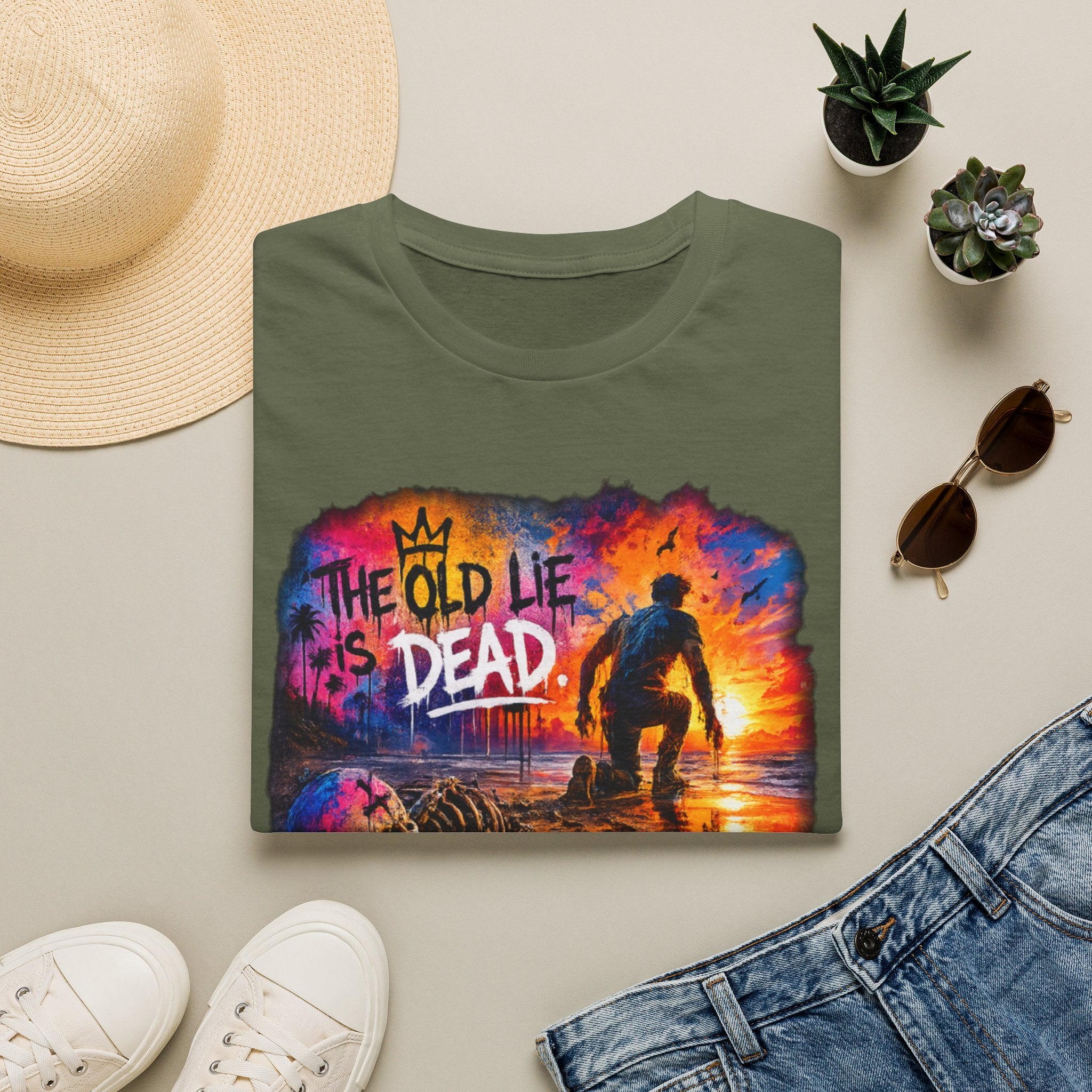 The Old Lie Is Dead – Rebirth Recovery Tee