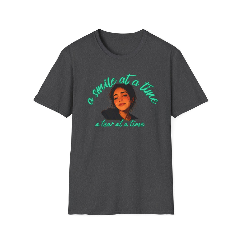 One Smile at a Time, One Tear at a Time – Recovery & Sobriety Shirt