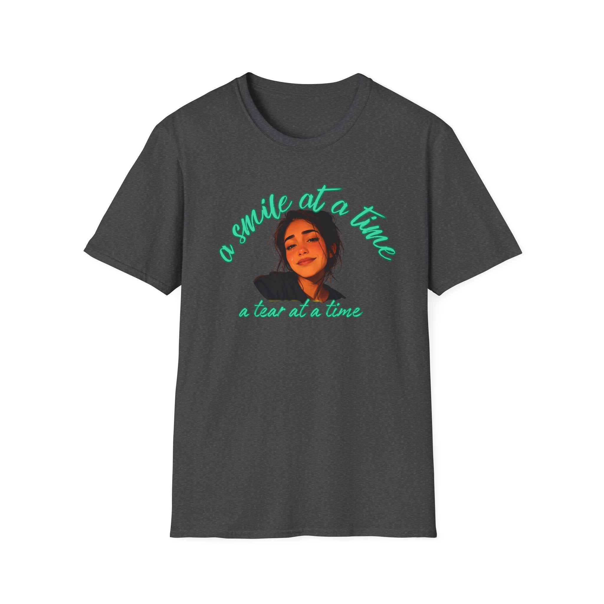 One Smile at a Time, One Tear at a Time – Recovery & Sobriety Shirt