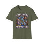 Progress Not Perfection Recovery T-Shirt – Sobriety, Growth & Rebuilding Tee