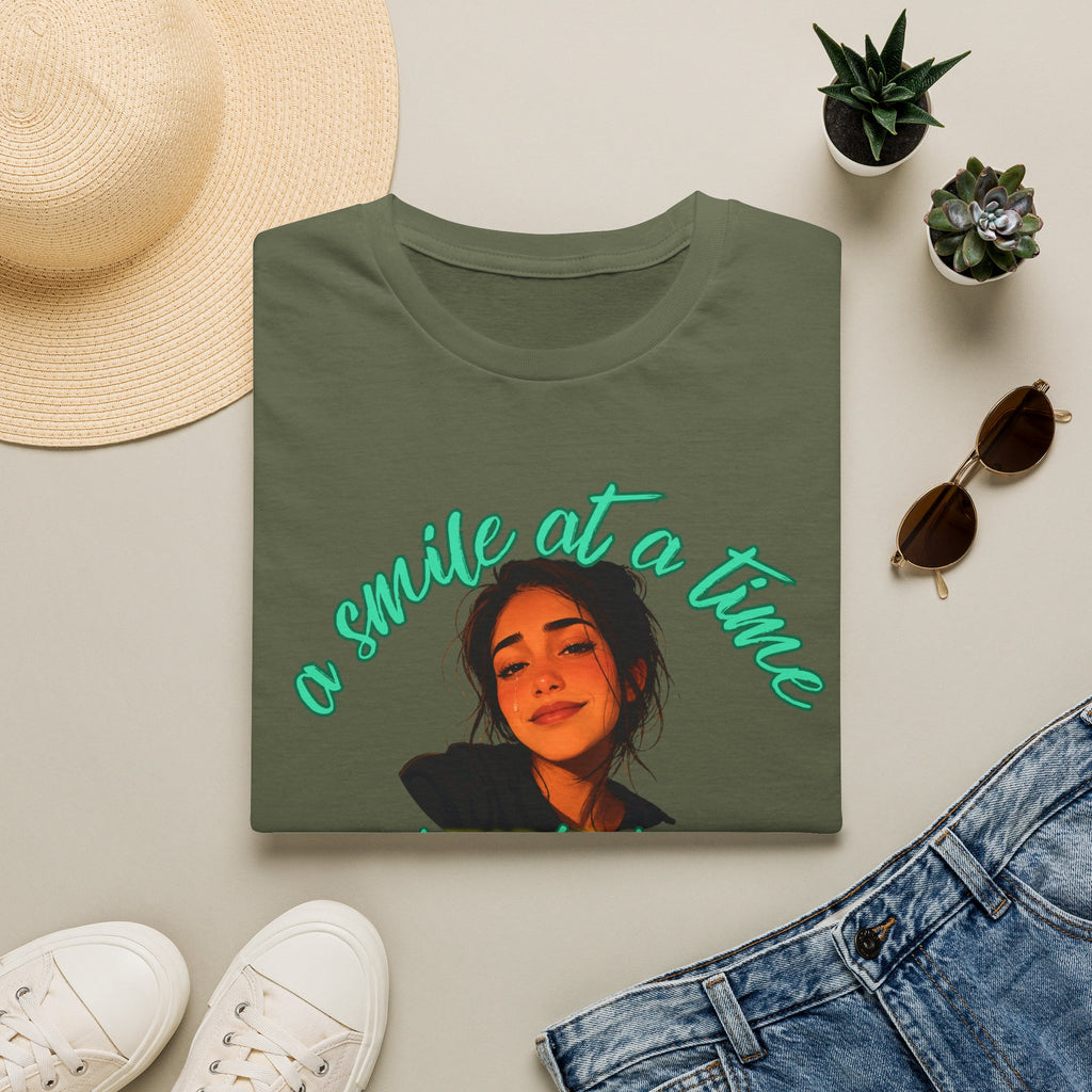 One Smile at a Time, One Tear at a Time – Recovery & Sobriety Shirt – DPR Recovery Tee