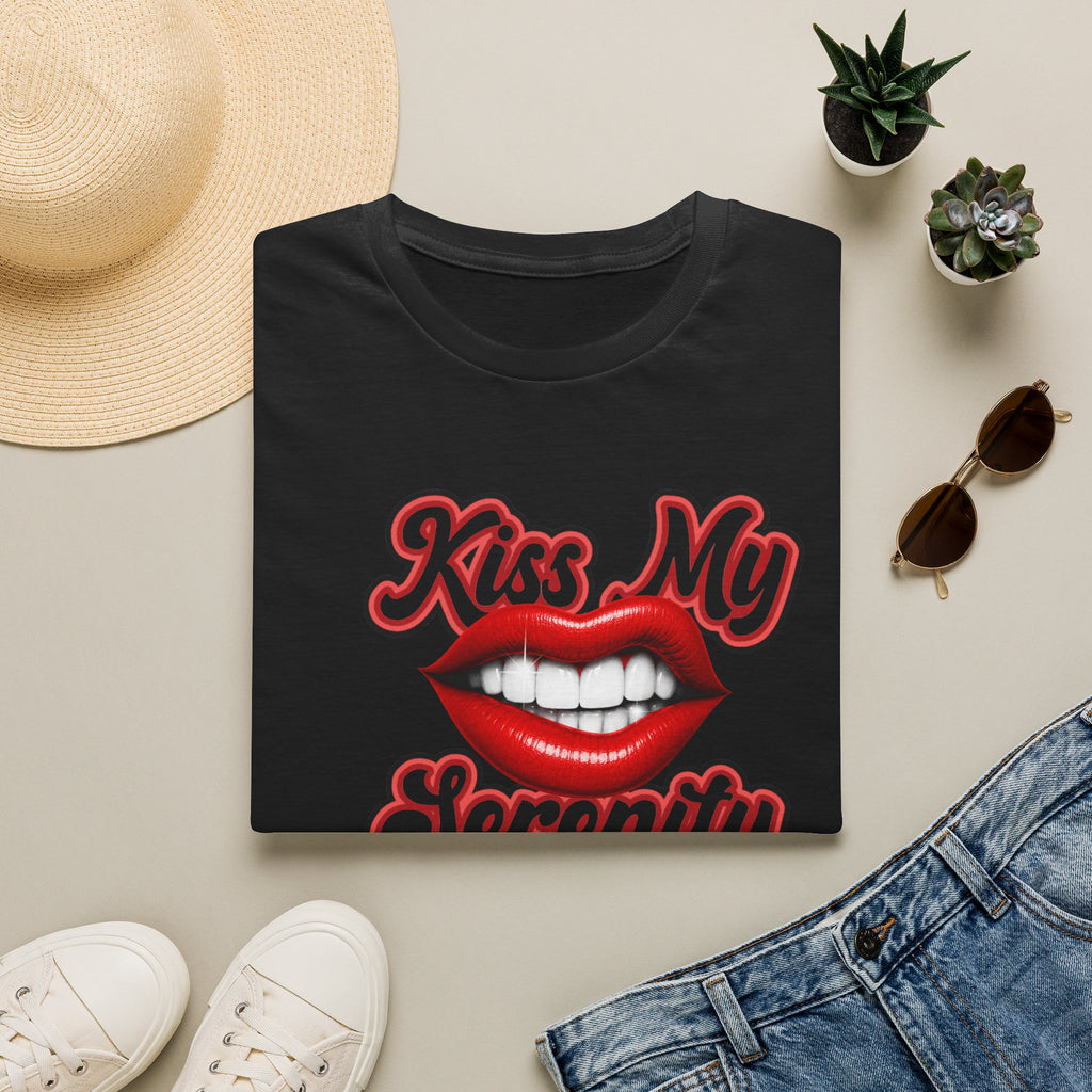 Kiss My Serenity Recovery T-Shirt | Funny Sobriety & Addiction Recovery Graphic Tee – DPR Recovery Tee