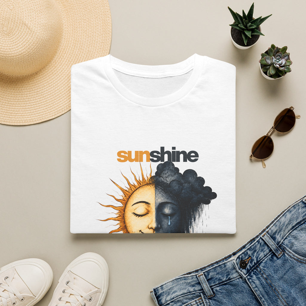 Sunshine and Rain Recovery T-Shirt | Sobriety Inspirational Tee – DPR Recovery Tee