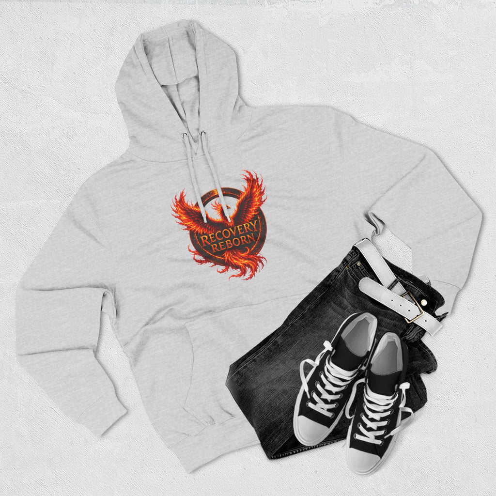 Recovery Reborn Phoenix Hoodie | Rise From the Ashes Sobriety Tee