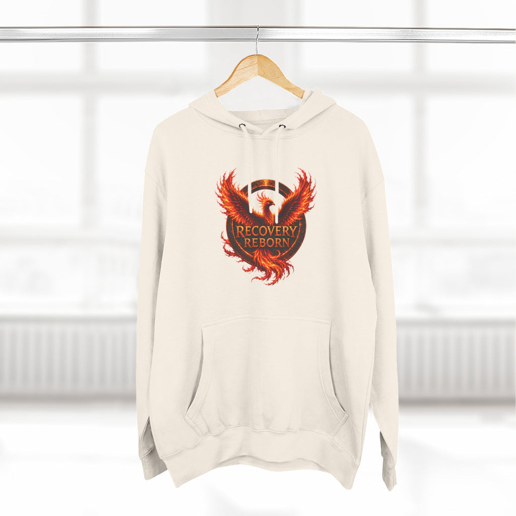 Recovery Reborn Phoenix Hoodie | Rise From the Ashes Sobriety Tee