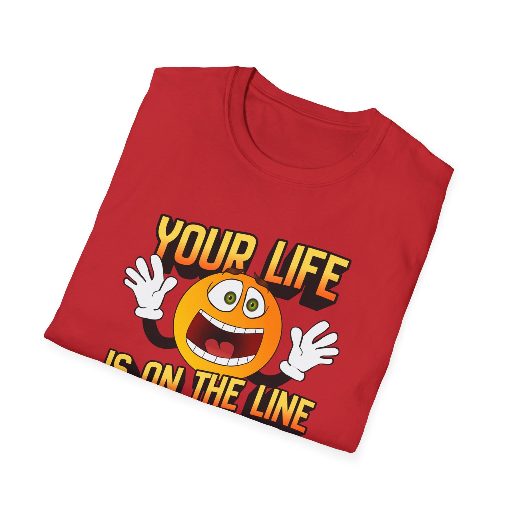 “Your Life Is On The Line – DPR Recovery Tee” – DPR Recovery Tee