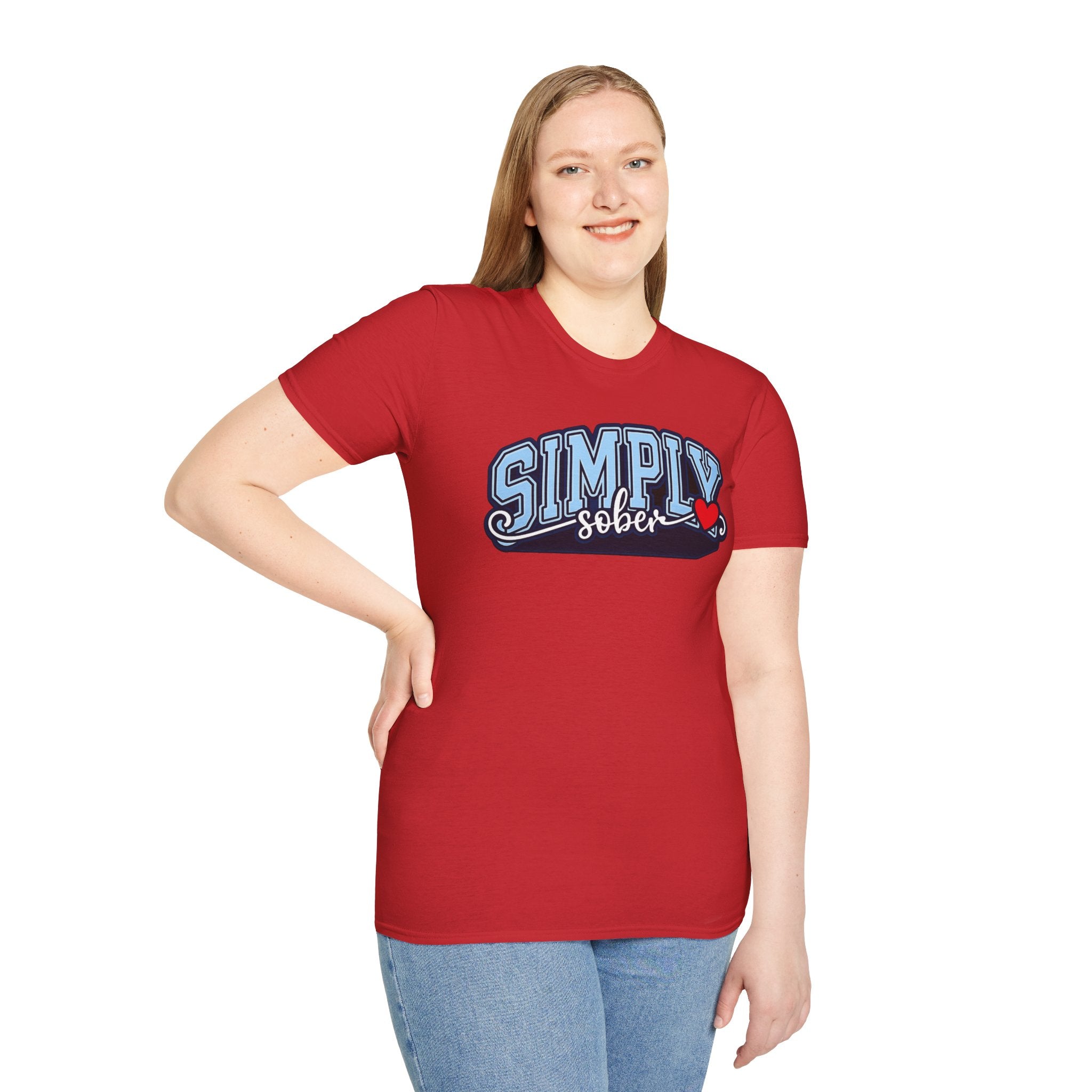 Simply Sober Heart Edition Tee