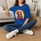 Nine Lives, One Recovery – Meditation Cat Recovery Tee