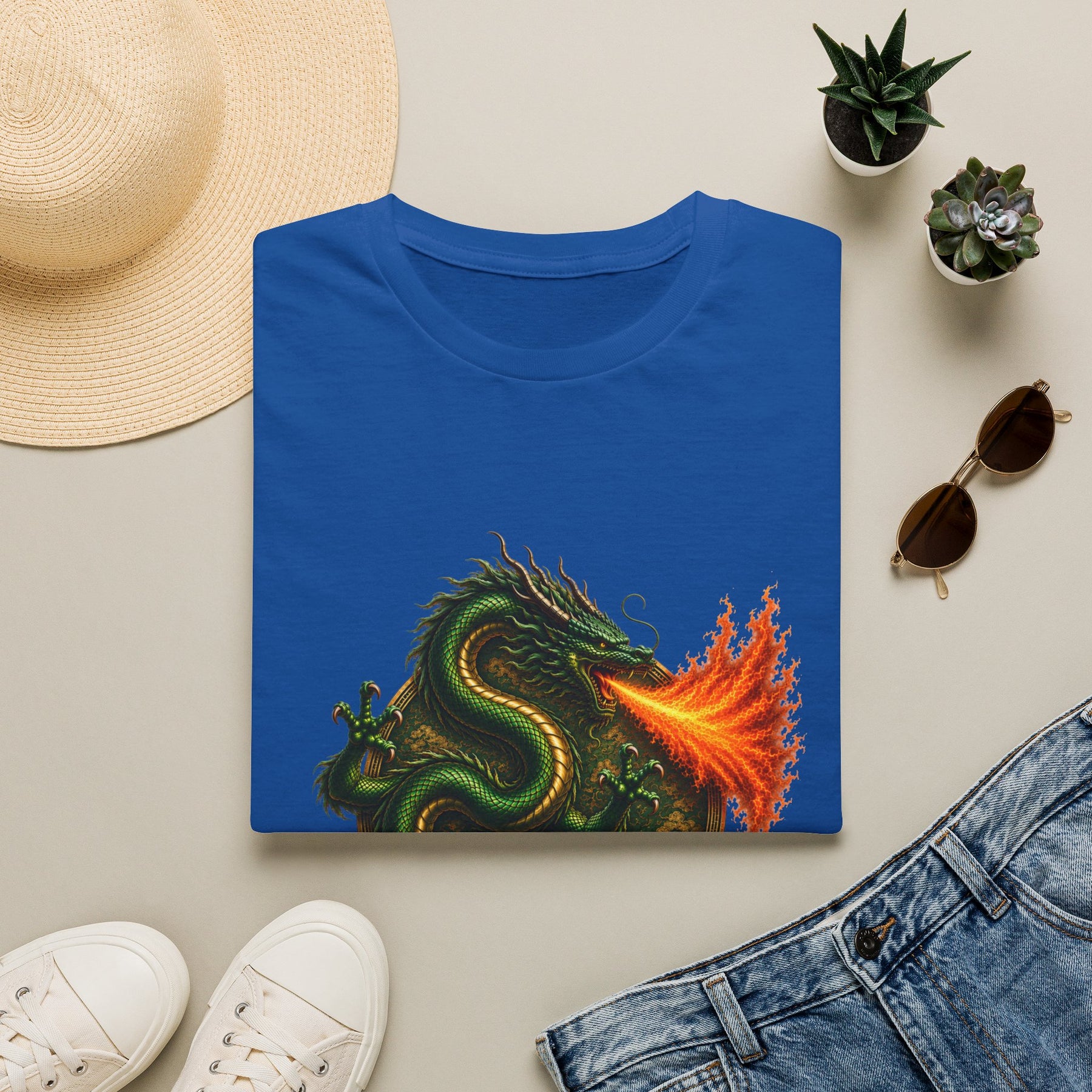 On Fire for My Recovery Dragon Tee