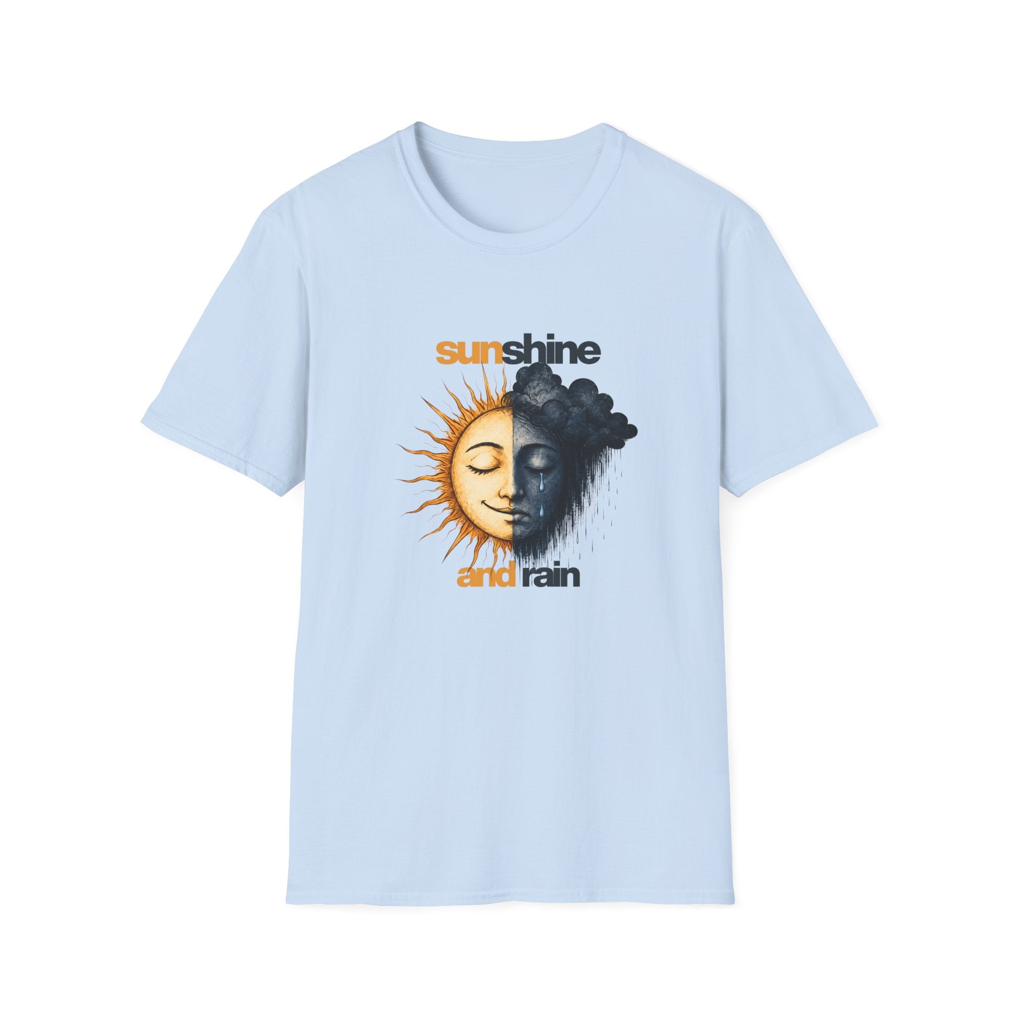 Sunshine and Rain Recovery T-Shirt | Sobriety Inspirational Tee