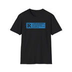 Rated For Recovery Tee – Motivational Sober Lifestyle Shirt – DPR Recovery Tee