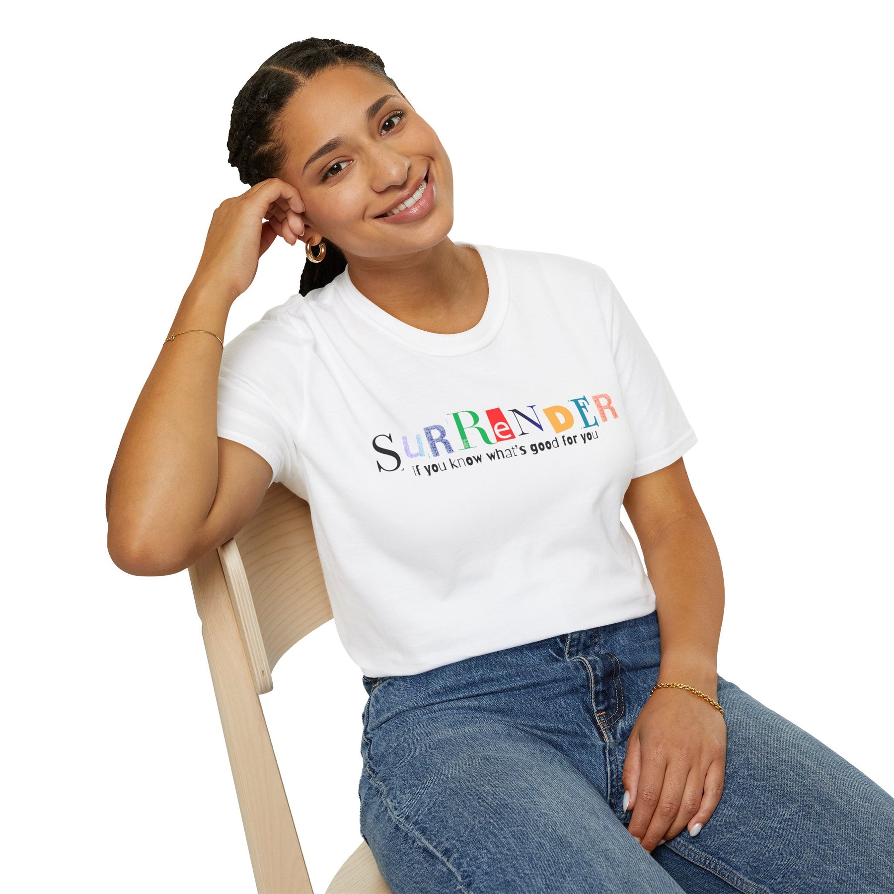 “Surrender to Win – DPR Tee” – DPR Recovery Tee