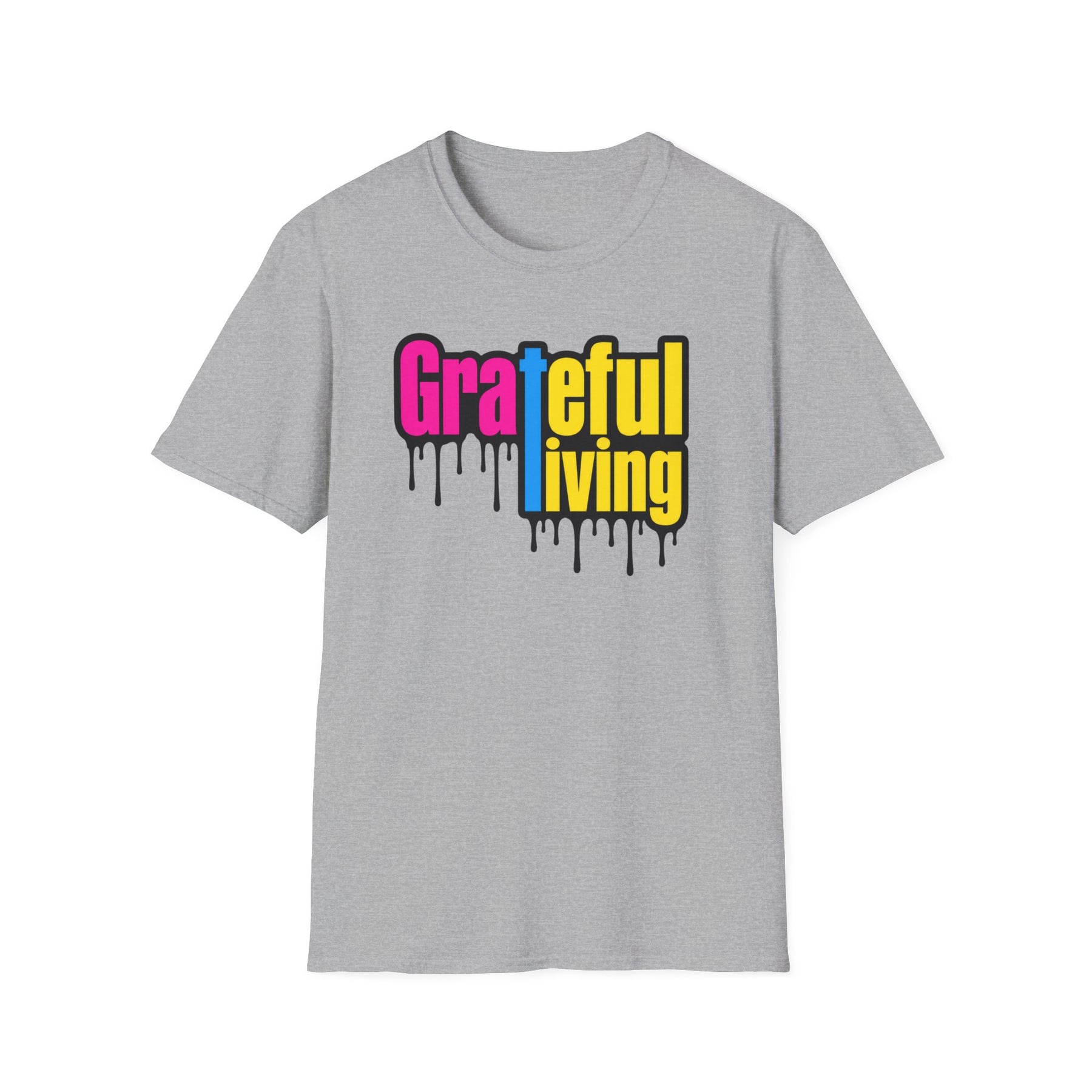 Grateful Living – Neon Drip Recovery Tee – DPR Recovery Tee