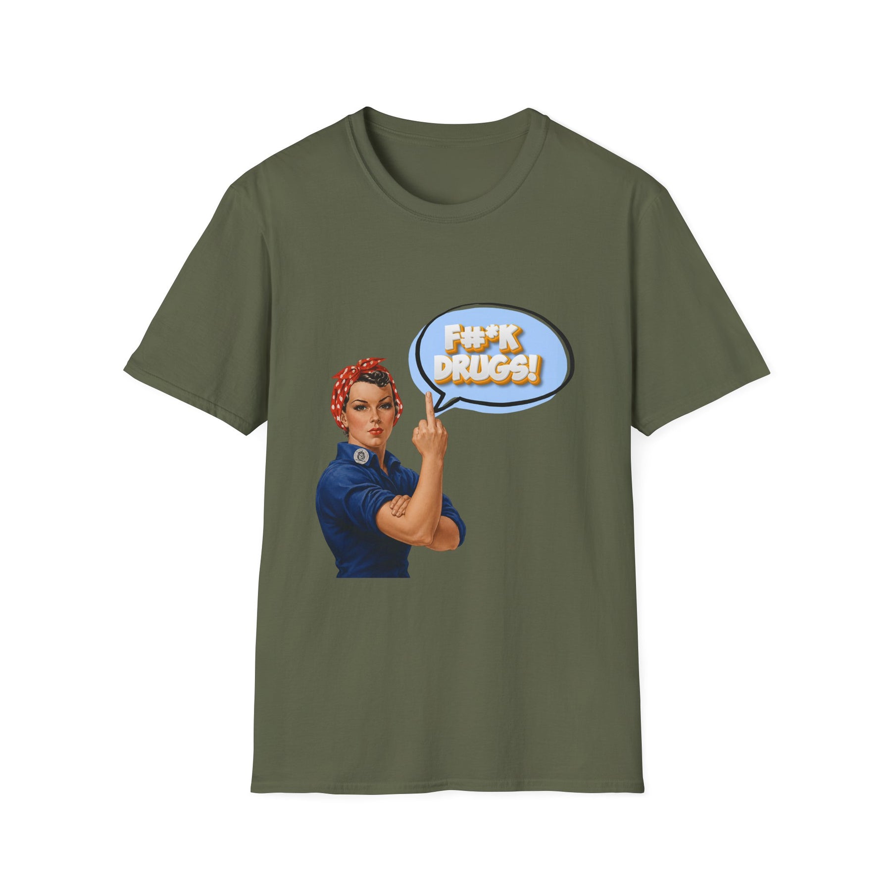 F#K Drugs Retro Recovery Tee